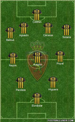 R. Zaragoza S.A.D. Formation 2014