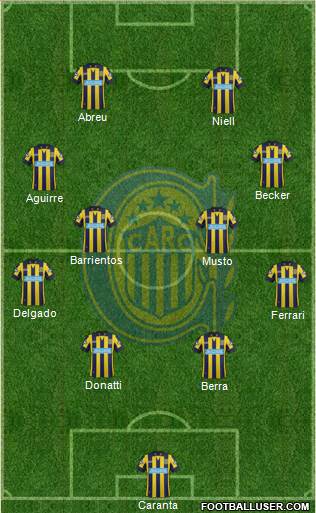 Rosario Central Formation 2014