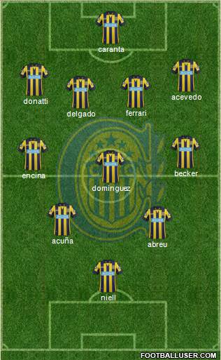 Rosario Central Formation 2014
