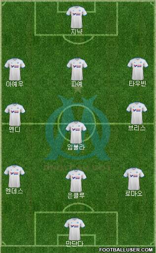 Olympique de Marseille Formation 2014