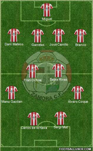 Zamora C.F. Formation 2014