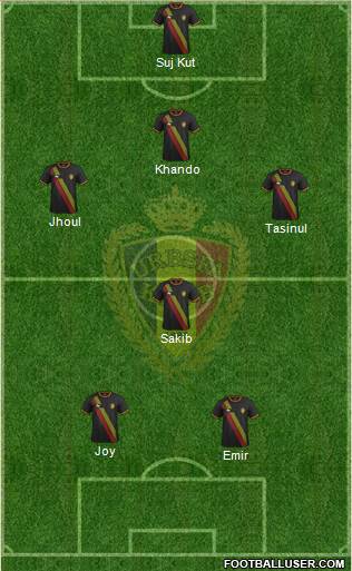 Belgium Formation 2014