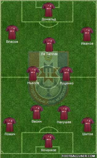 Mordovia Saransk Formation 2014
