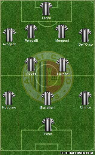 Ascoli football formation