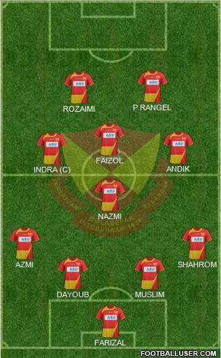 Selangor Formation 2014