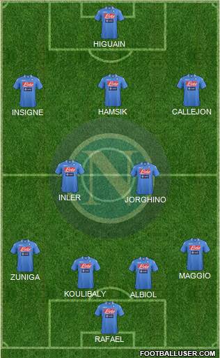 Napoli Formation 2014