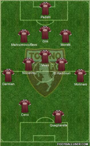Torino Formation 2014