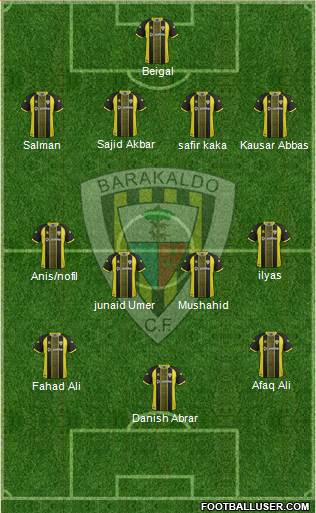 Barakaldo C.F. Formation 2014