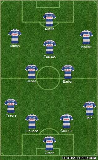 Queens Park Rangers Formation 2014