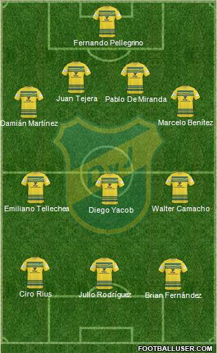 Defensa y Justicia Formation 2014