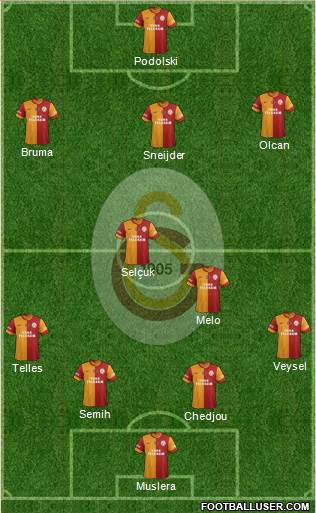 Galatasaray SK Formation 2014