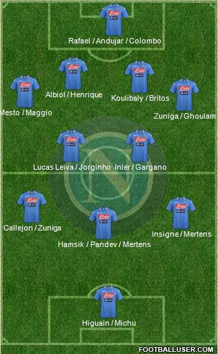 Napoli Formation 2014