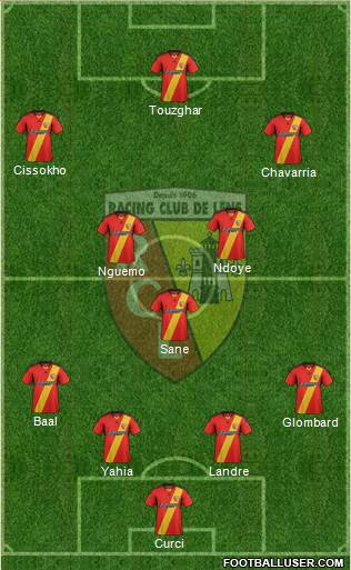 Racing Club de Lens Formation 2014
