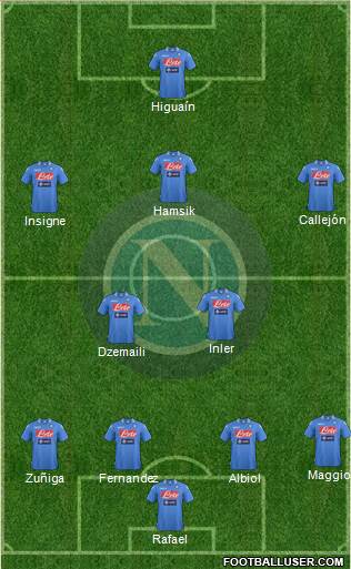 Napoli Formation 2014