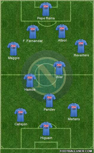 Napoli Formation 2014