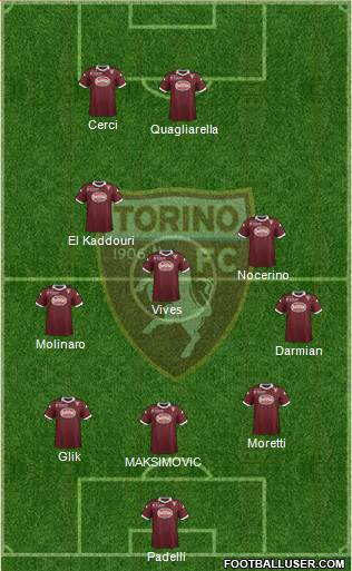Torino Formation 2014