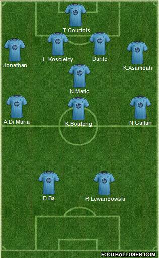 Tottenham Hotspur Formation 2014