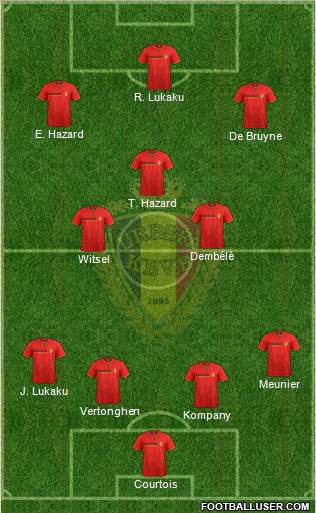 Belgium Formation 2014