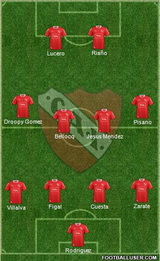 Independiente Formation 2014