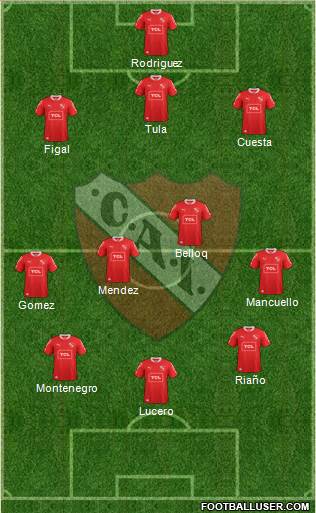 Independiente Formation 2014