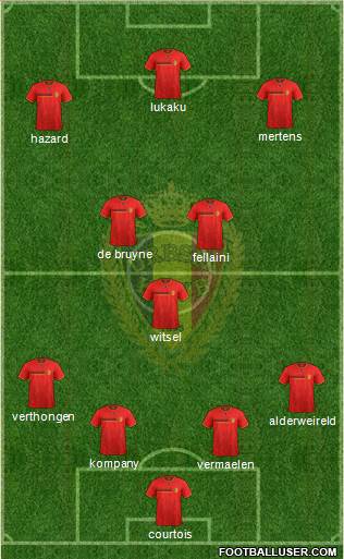 Belgium Formation 2014