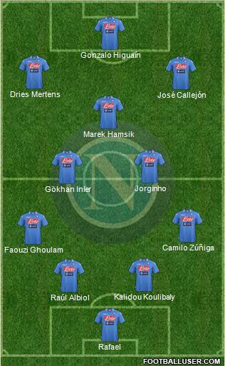 Napoli Formation 2014