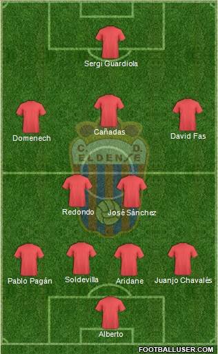 C.D. Eldense Formation 2014
