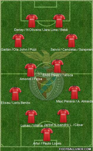 Sport Lisboa e Benfica - SAD Formation 2014