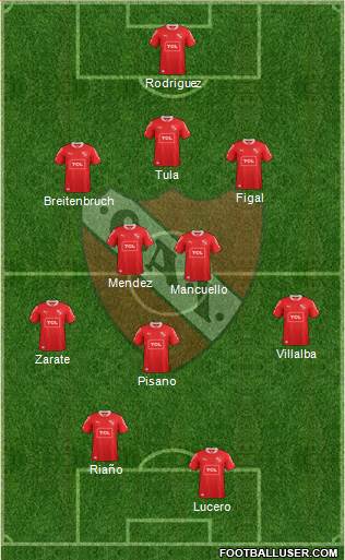 Independiente Formation 2014