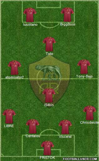 AS Roma Formation 2014