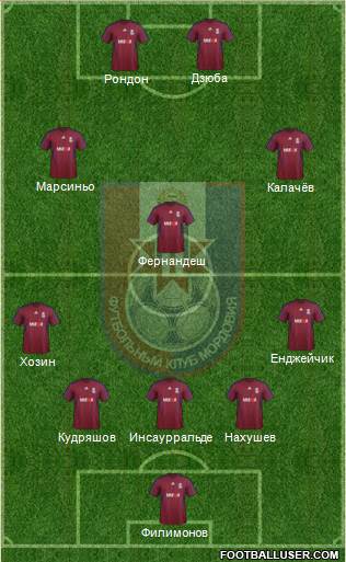 Mordovia Saransk Formation 2014