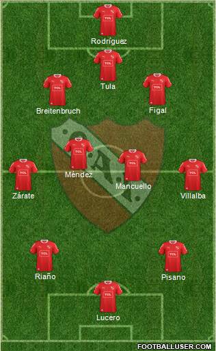 Independiente Formation 2014