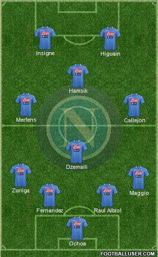 Napoli Formation 2014