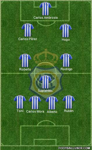 R.C. Recreativo de Huelva S.A.D. Formation 2014
