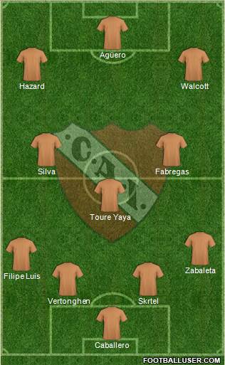 Independiente Formation 2014