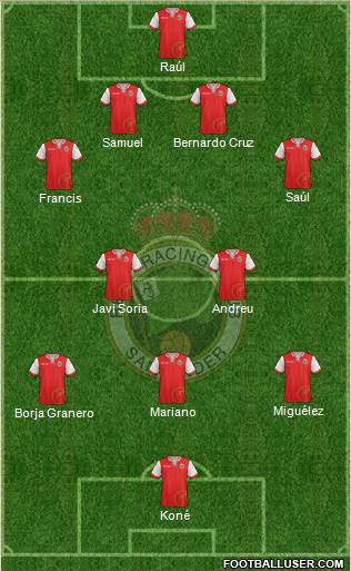 R. Racing Club S.A.D. Formation 2014
