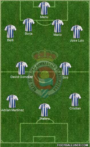 Gimnástica Torrelavega Formation 2014