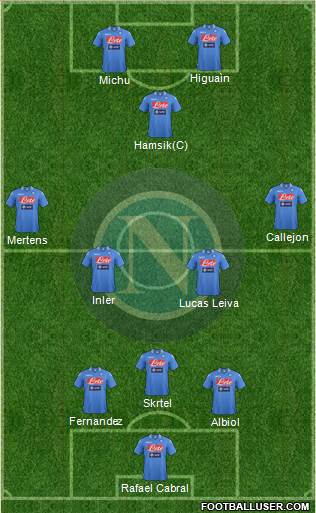 Napoli Formation 2014