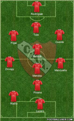 Independiente Formation 2014