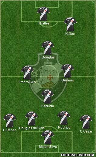 CR Vasco da Gama Formation 2014