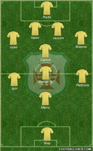 AA Portuguesa Formation 2014