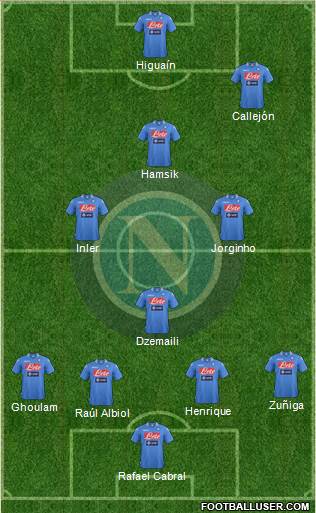 Napoli Formation 2014