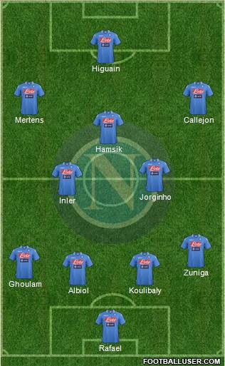 Napoli Formation 2014