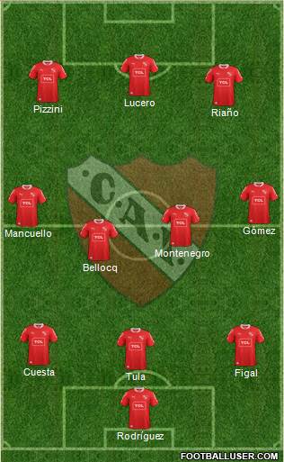 Independiente Formation 2014