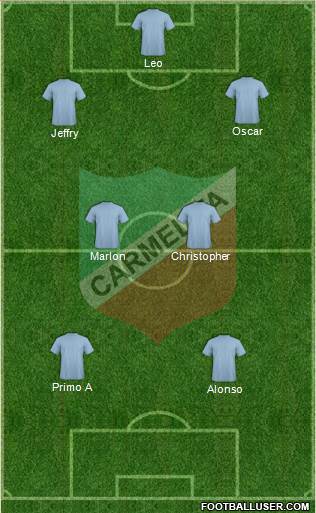 AD Carmelita Formation 2014