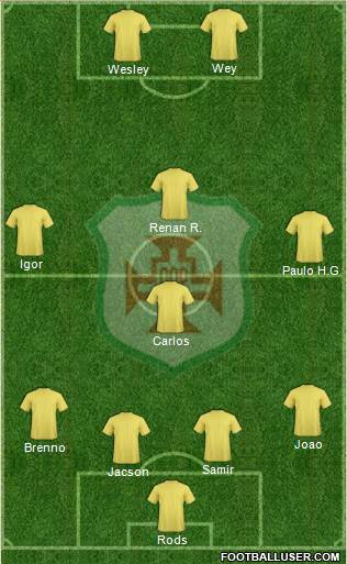 AA Portuguesa Formation 2014