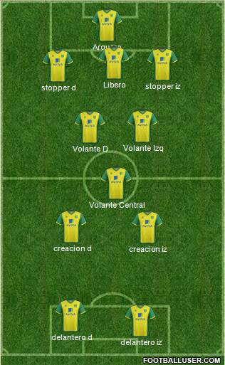 Norwich City Formation 2014