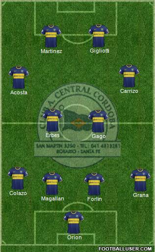 Central Córdoba de Rosario Formation 2014