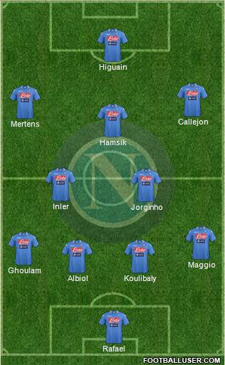 Napoli Formation 2014