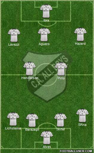 All Boys Formation 2014
